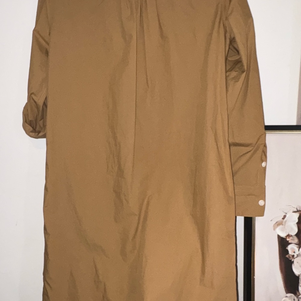 Burberry Giovanna Women’s Camel shirt  Dress 6 Euro) 8080960 NWT - Picture 4 of 12